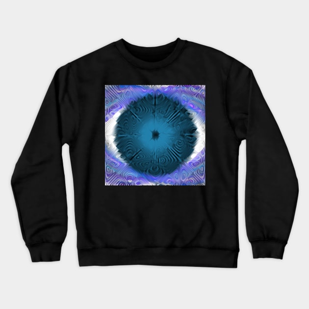 Mesmerizing eye Crewneck Sweatshirt by puravidavisions